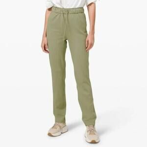 Lululemon Keep Moving Jogger SIZE 4 Rosemary Green Nulu Luxtreme Pants W5DCRS